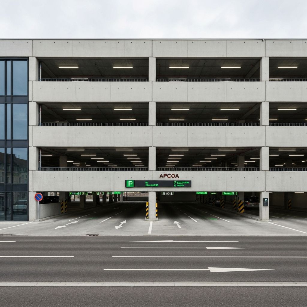 Parking APCOA - Structure multi-niveaux